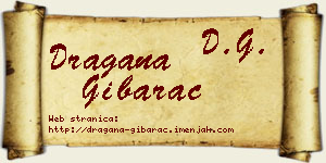 Dragana Gibarac vizit kartica